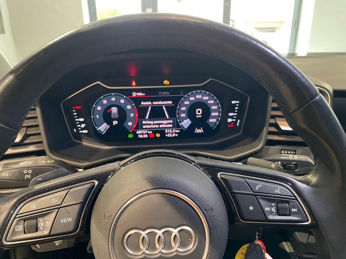 AUDI A1 II 2019 Sportback - A1 Sportback 30 1.0 tfsi Admired 116cv s-tronic my20