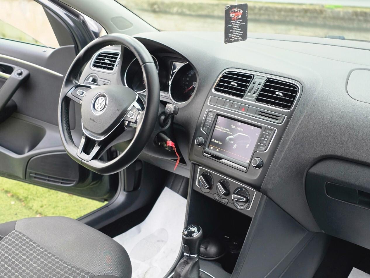 VW POLO 1.4 TDI 75CV UNICO PROP,GARANZIA,COM VOLAN - 2015