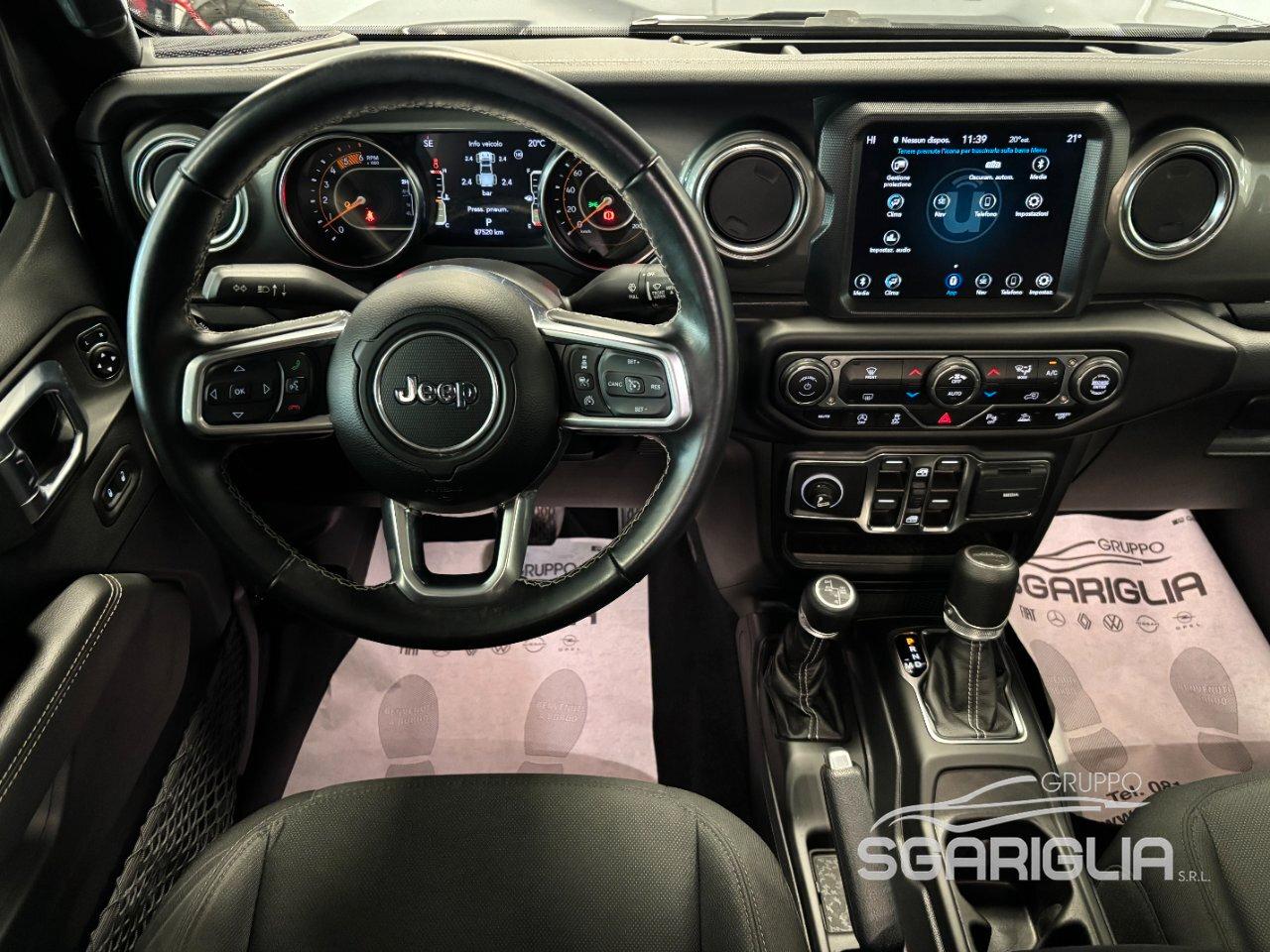 Jeep Gladiator Doppia Cabina Pick Up 4X4 5 Posti DC 3.0 Diesel Overland 4wd auto