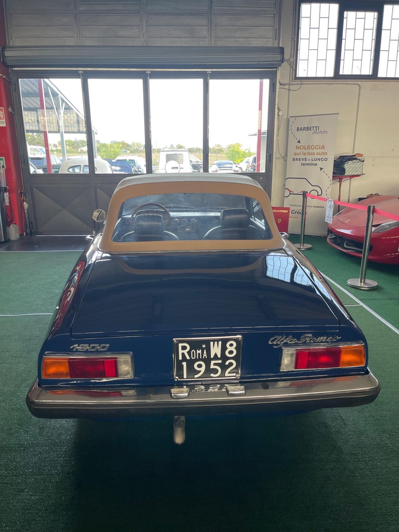 Alfa Romeo Spider 1.3 Coda Tronca ASI PERMUTE RATE