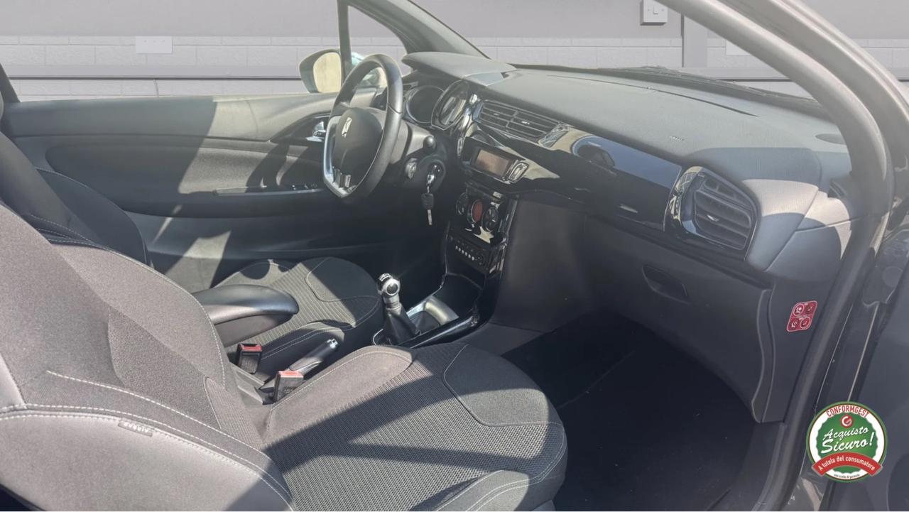 Ds DS3 3 1.6 HDi 90 ** Garanzia Guasti 12 mesi**