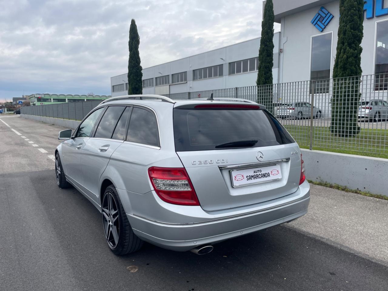 Mercedes-benz C 250 CDI 4 Matic 4X4 2011 Euro 5