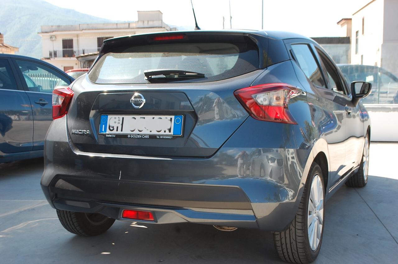 Nissan Micra 1.0 ig-t Acenta 92CV Uff Italy USB App Clima