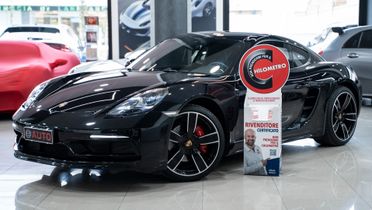 Porsche 718 CAYMAN S 2.5 350CV PDK PACK CHRONO BOSE SCARICHI F