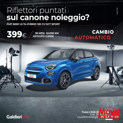 FIAT 500X 1.5 T4 Hybrid 130 CV DCT Sport
