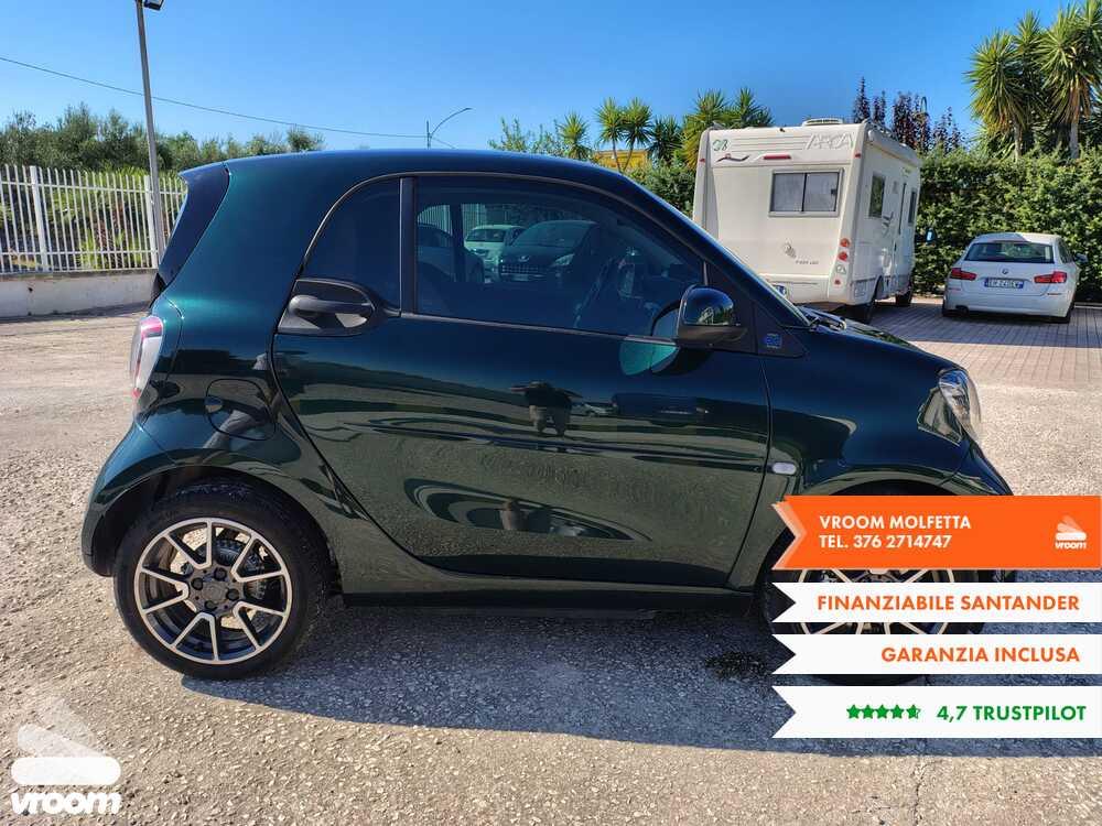 SMART fortwo EQ BRITISH GREEN PANORAMICA