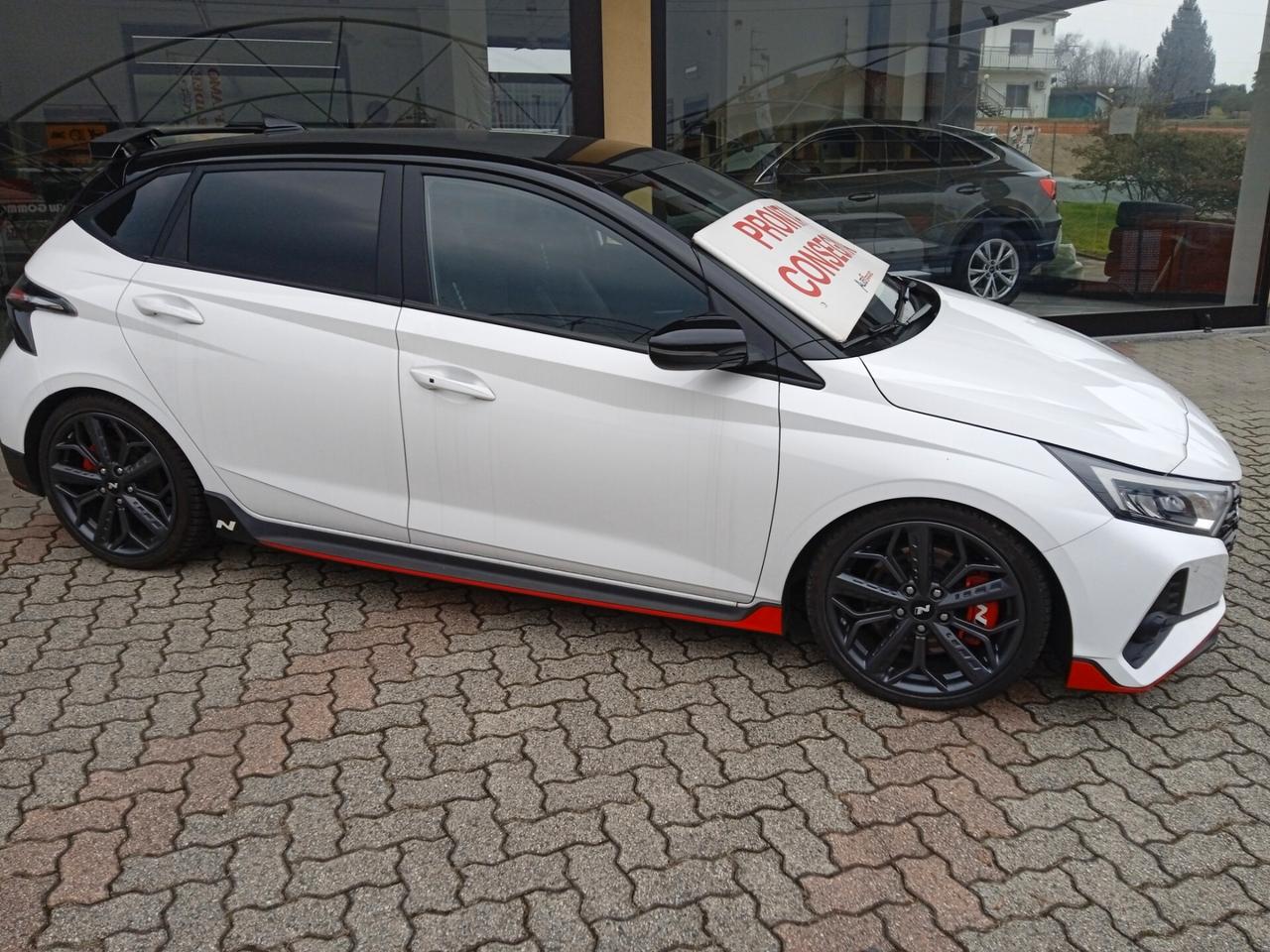 Hyundai i20 N PERFORMANCE 18" PACK TECNO VETRI SCURI SENS PARK DOPPI RETROCAMERA APPLE CAR PLAY PRONTA COSEGNA