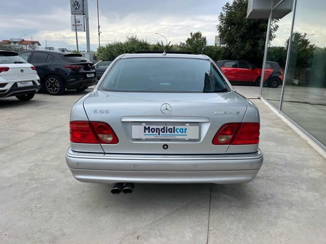 MERCEDES-BENZ E 55 E55 AMG 5.5 v8 Tetto navi Pdc iscritta asi