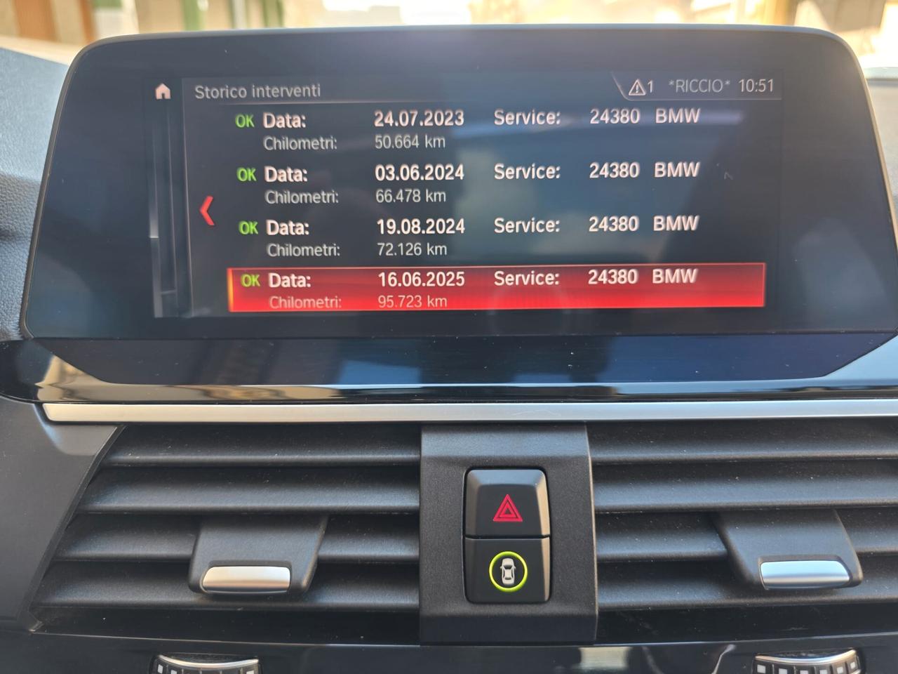 Bmw X3 X-Drive 20d 48V X-Line+Cerchi 19+Tetto Apribile...