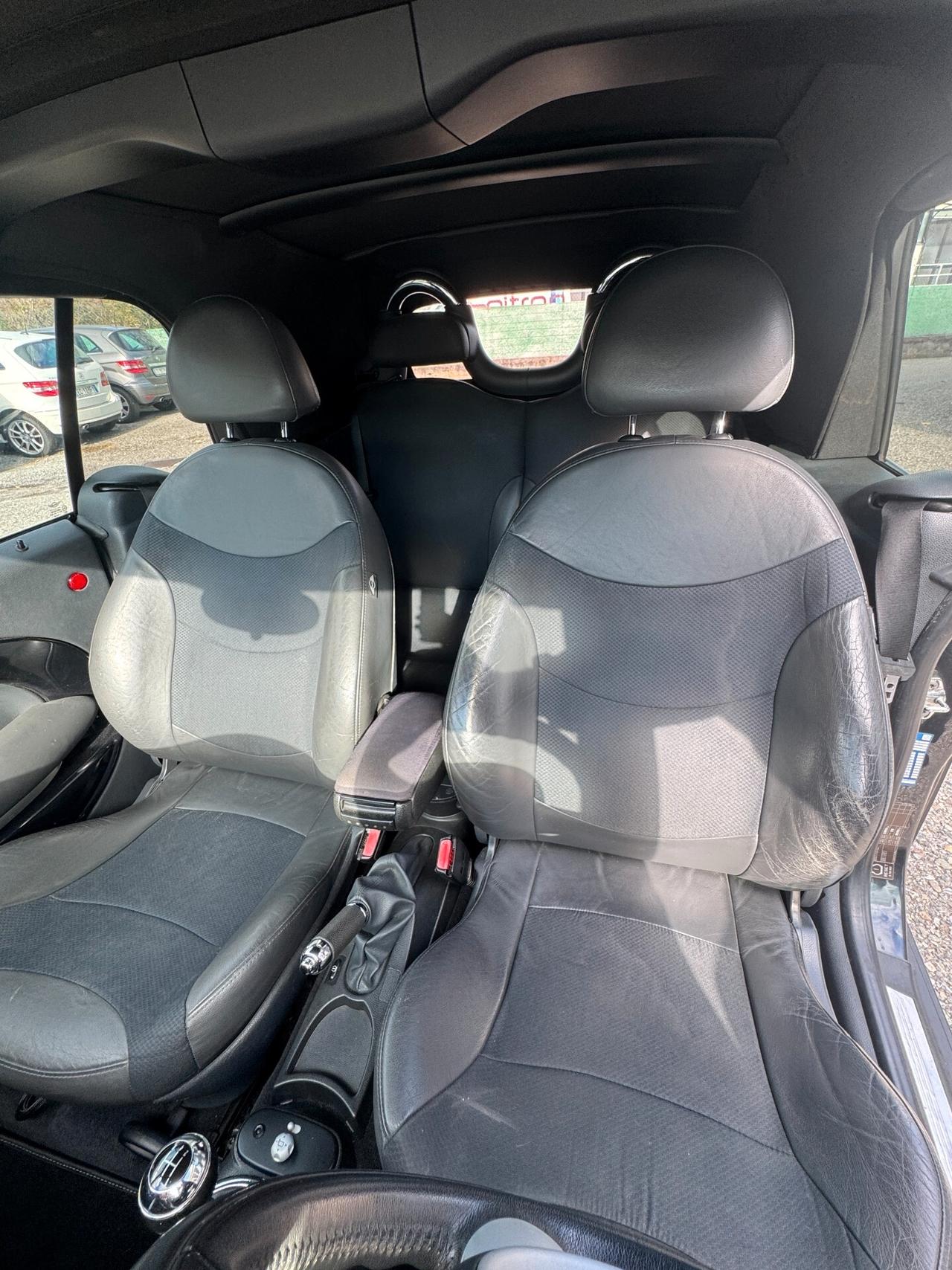 Mini Cabrio 1.6 85kw Benz *Catena Distribuz.*doppio treno di cerchi lega*