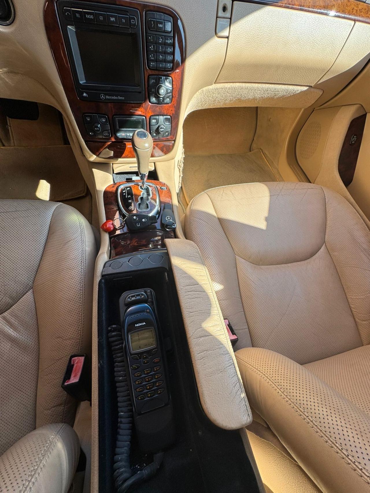 Mercedes-benz S 320 cat 224 cv, GPL , ASI, SERVICE COMPLETO MB, UNIPRO, DA VETRINA