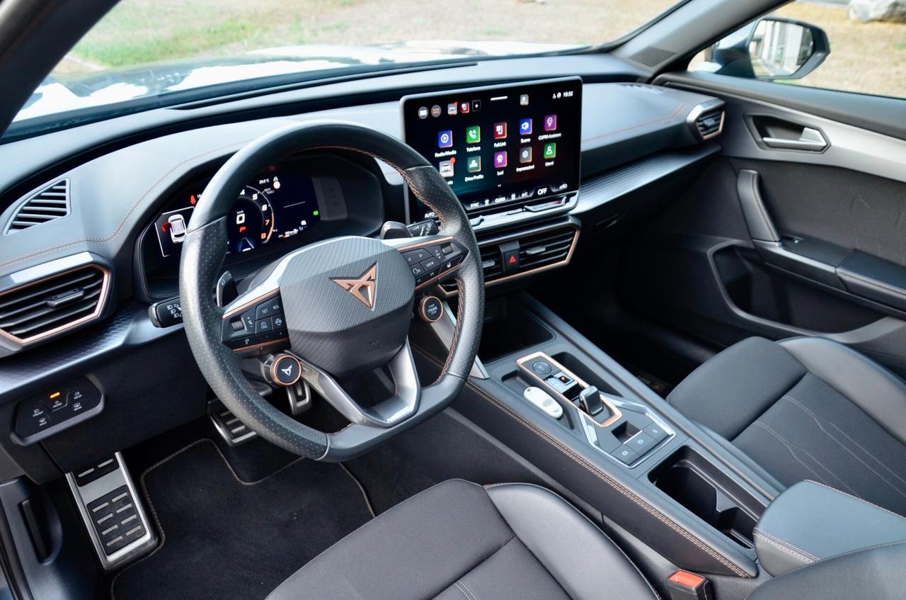 CUPRA FORMENTOR 1.5 MILD HYBRID 150cv DSG, GARANZIA CUPRA 3/2027, EURO 6E, UFF ITALIANA, SERVICE CUPRA, FULL LED, APPLE ANDROID, PERMUTE