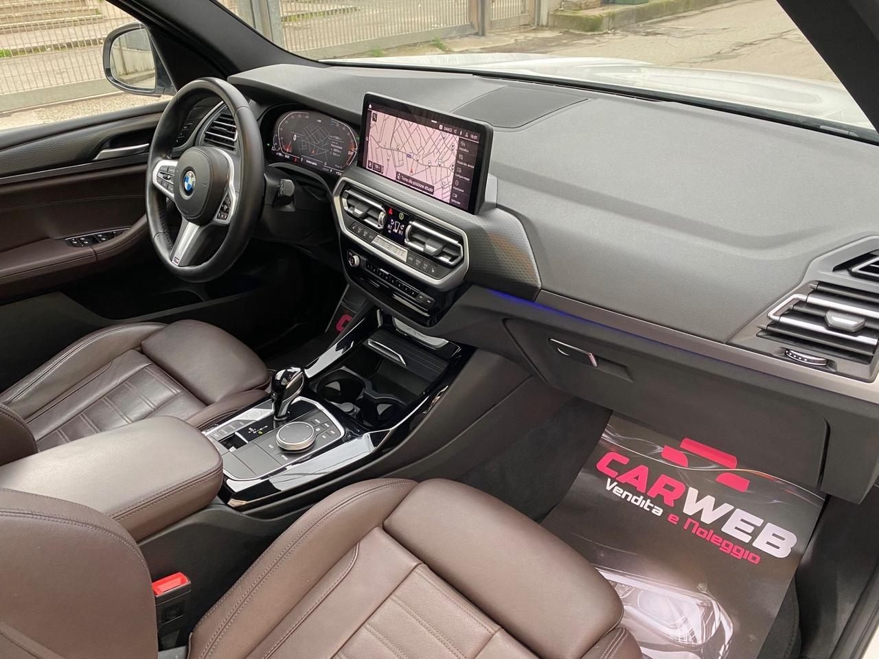 BMW X3 MSPORT 2.0D XDRIVE 48V TETTO 2022