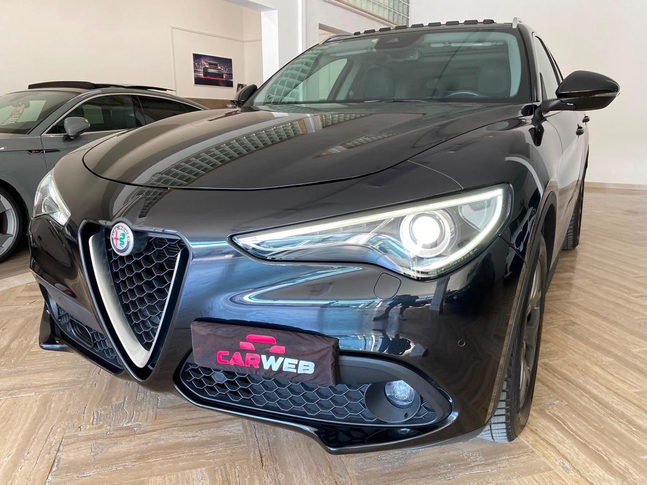 ALFA ROMEO STELVIO 190cv Q4 AT8 TETTO CAM CARPLAY 2021