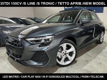 AUDI A3 SPB 35TDI Stronic S line"18 Sline/Matrix/Tetto APR