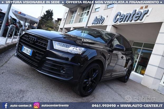 Audi Q7 50 TDI quattro S-LINE 7POSTI GANCIO SLINE