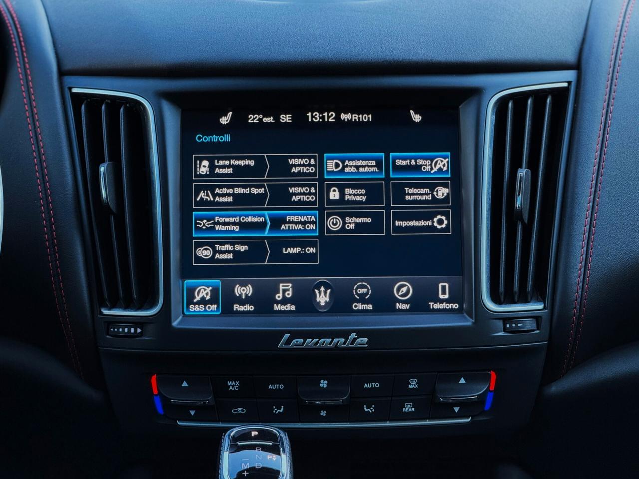 Maserati Levante 3.0 V6 Gransport 350CV TETTO 360