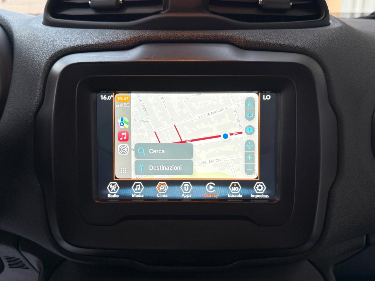 Jeep Renegade 1.6 MJT 120CV Limited SOLI KM 64.000