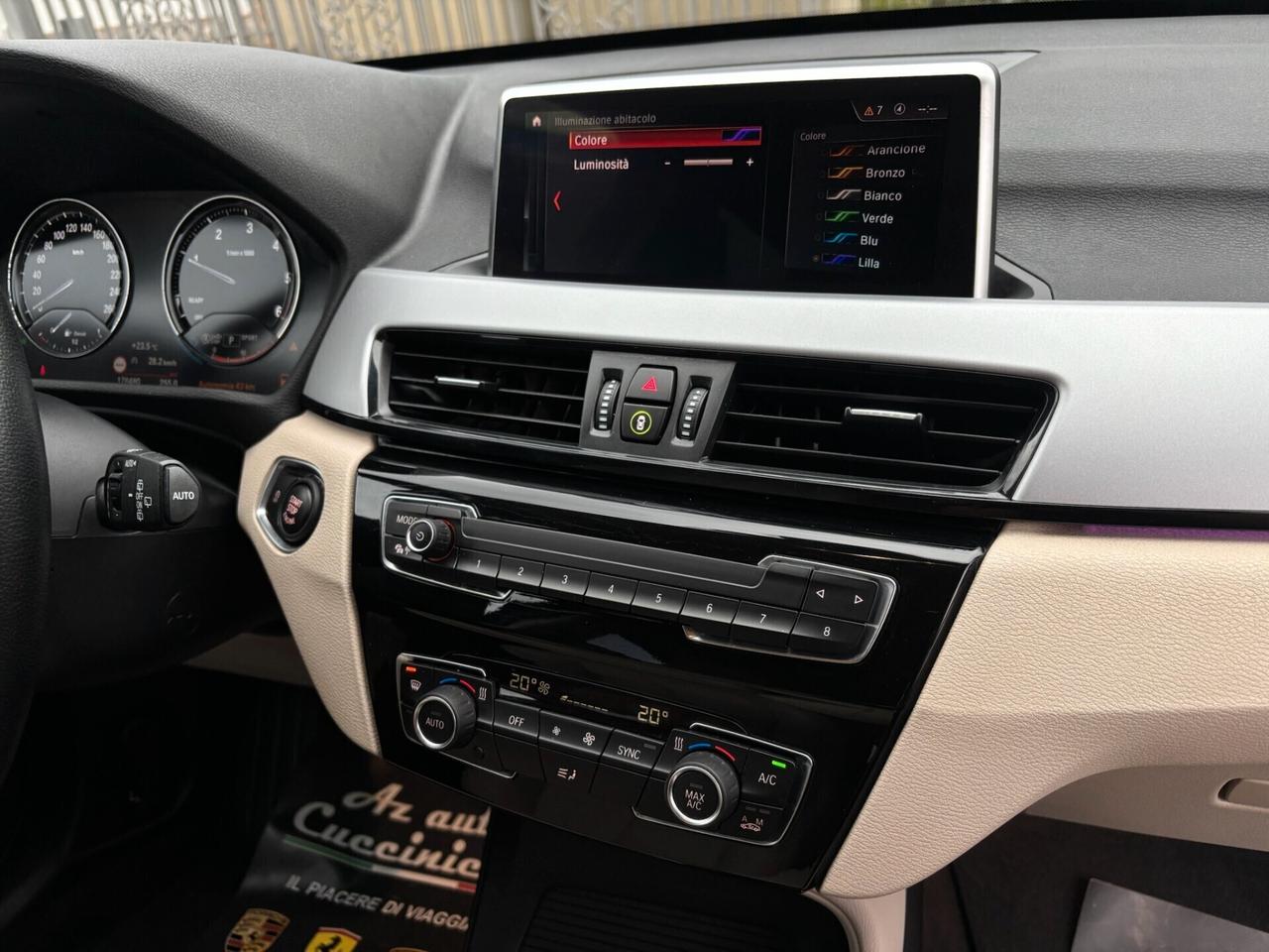 Bmw X1 sDrive 16d 116 cv - SPORT-FULL- LED-PELLE-AMBIENT- MATRIX- MY 22