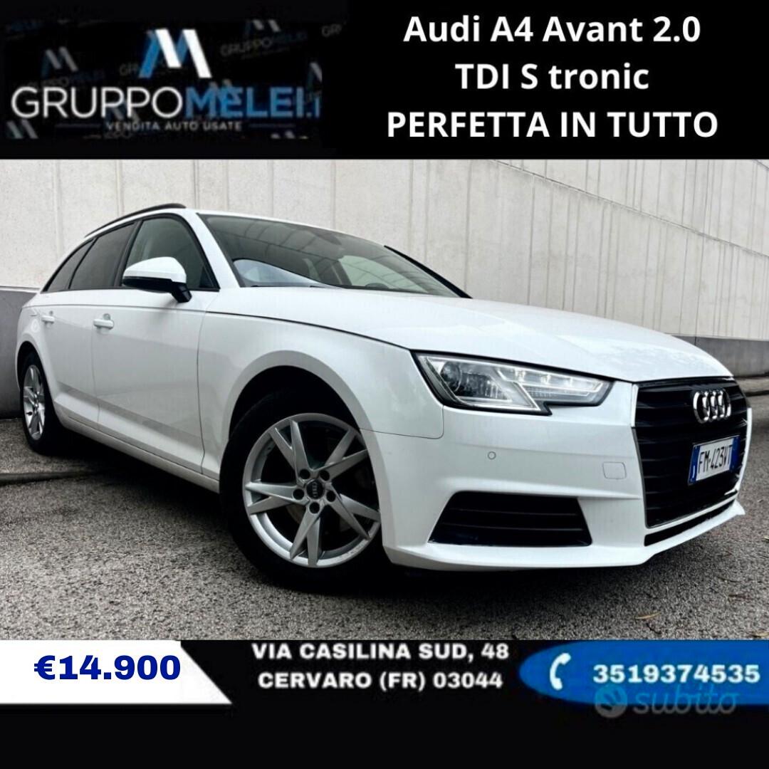Audi A4 Avant 2.0 TDI S tronic PERFETTA IN TUTTO