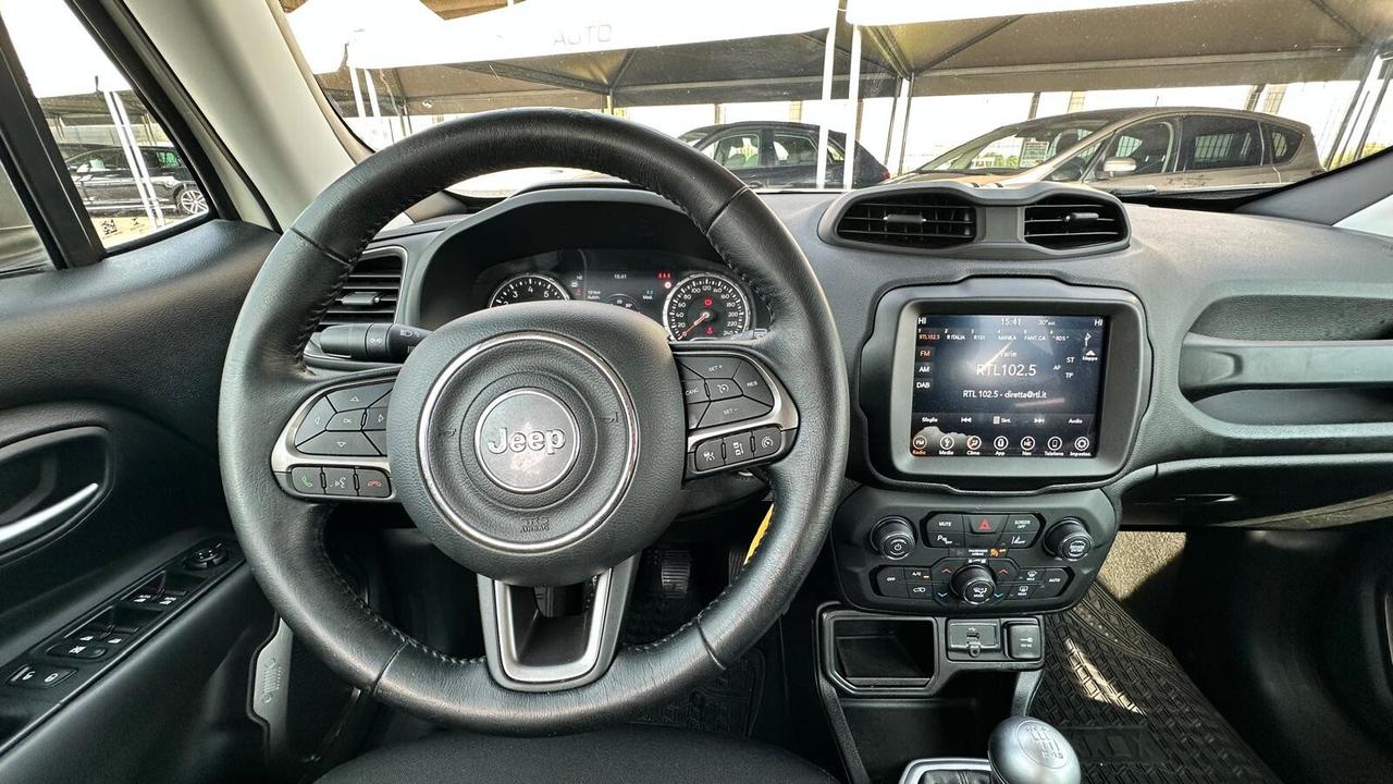 Jeep Renegade 1.4 T-Jet 120 CV GPL Longitude KM CERTIFICATI/UNICO PROPRIETARIO