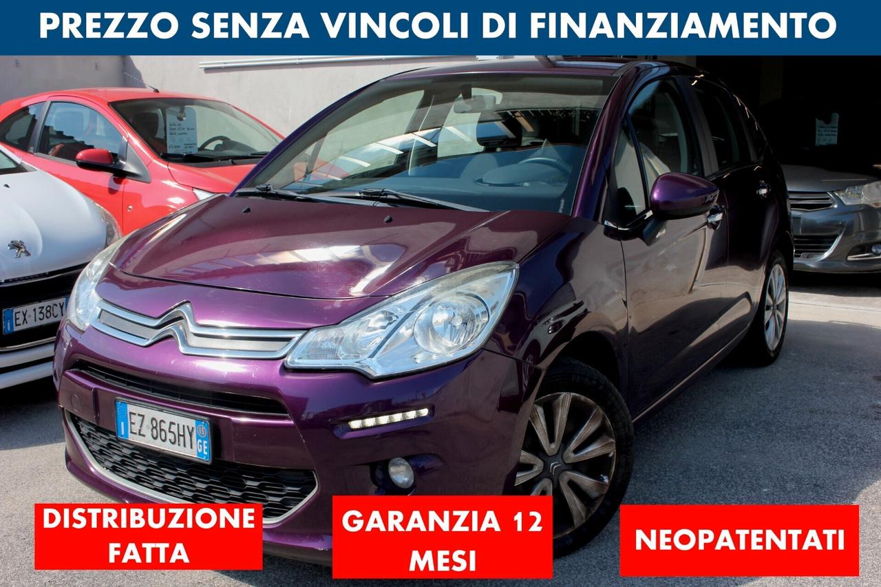Citroen C3 1.4 hdi 70cv DISTRIBUZ OK GARANZIA 12M NEOPAT OK