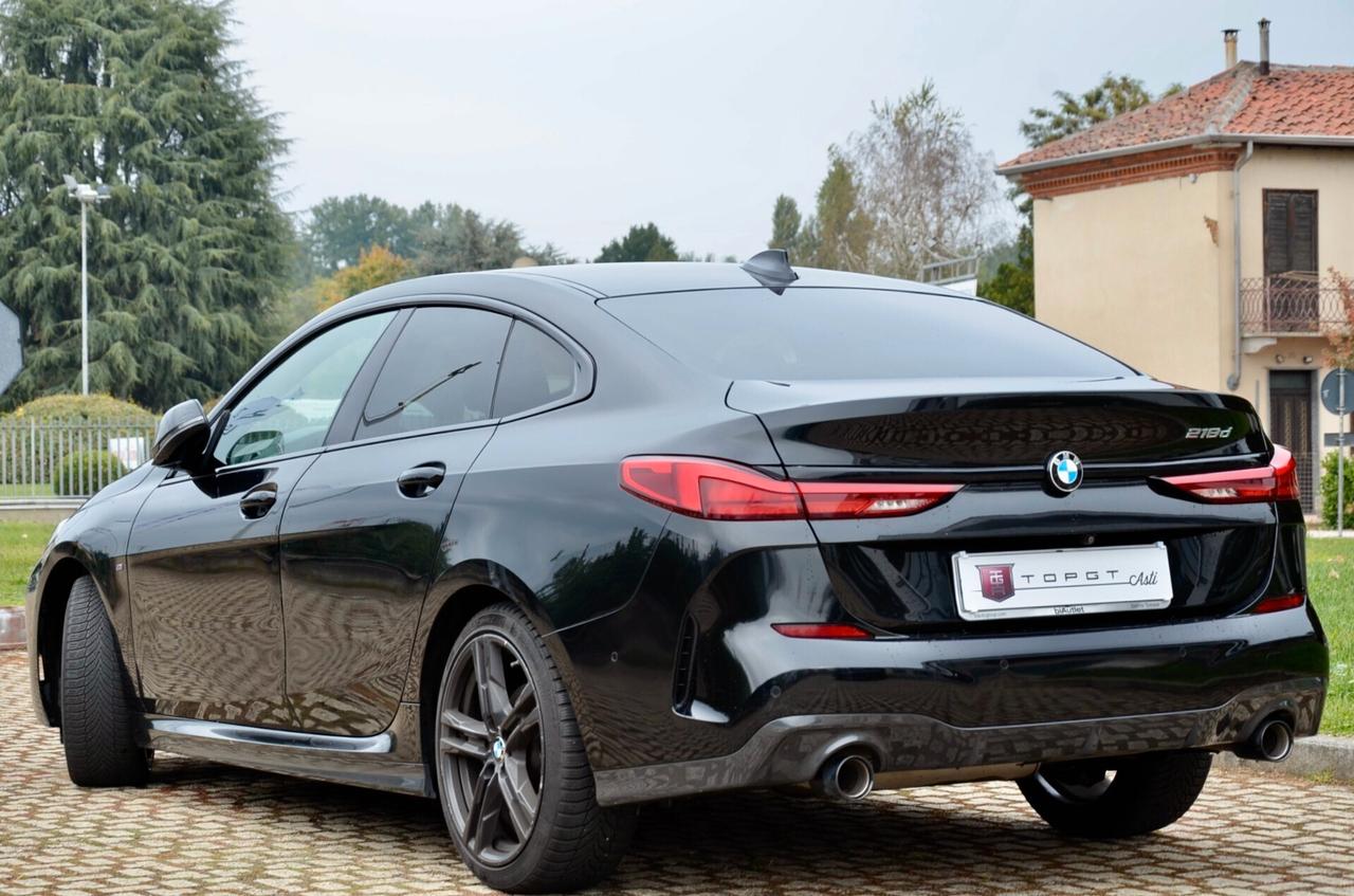 BMW 218d GRAN COUPE MSPORT 150cv AUTO, SERVICE BMW, EURO 6D, NAVI, RETROCAMERA, FARI LED, PERMUTE