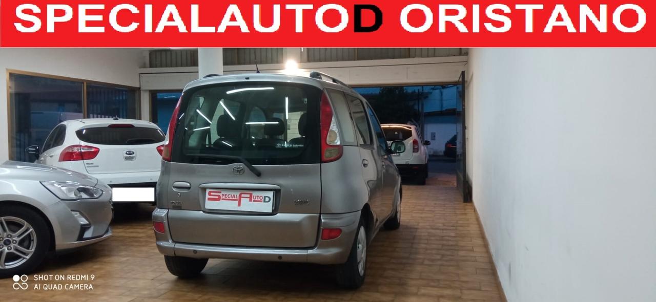 TOYOTA YARIS VERSO 1.4 DIESEL 5 PORTE