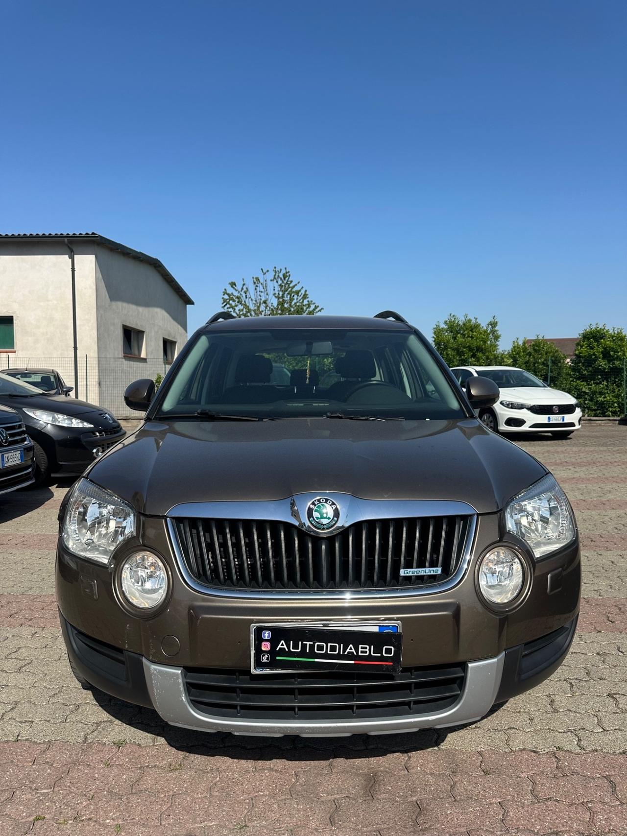 Skoda Yeti 1.6 TDI CR 105CV Active GreenLine