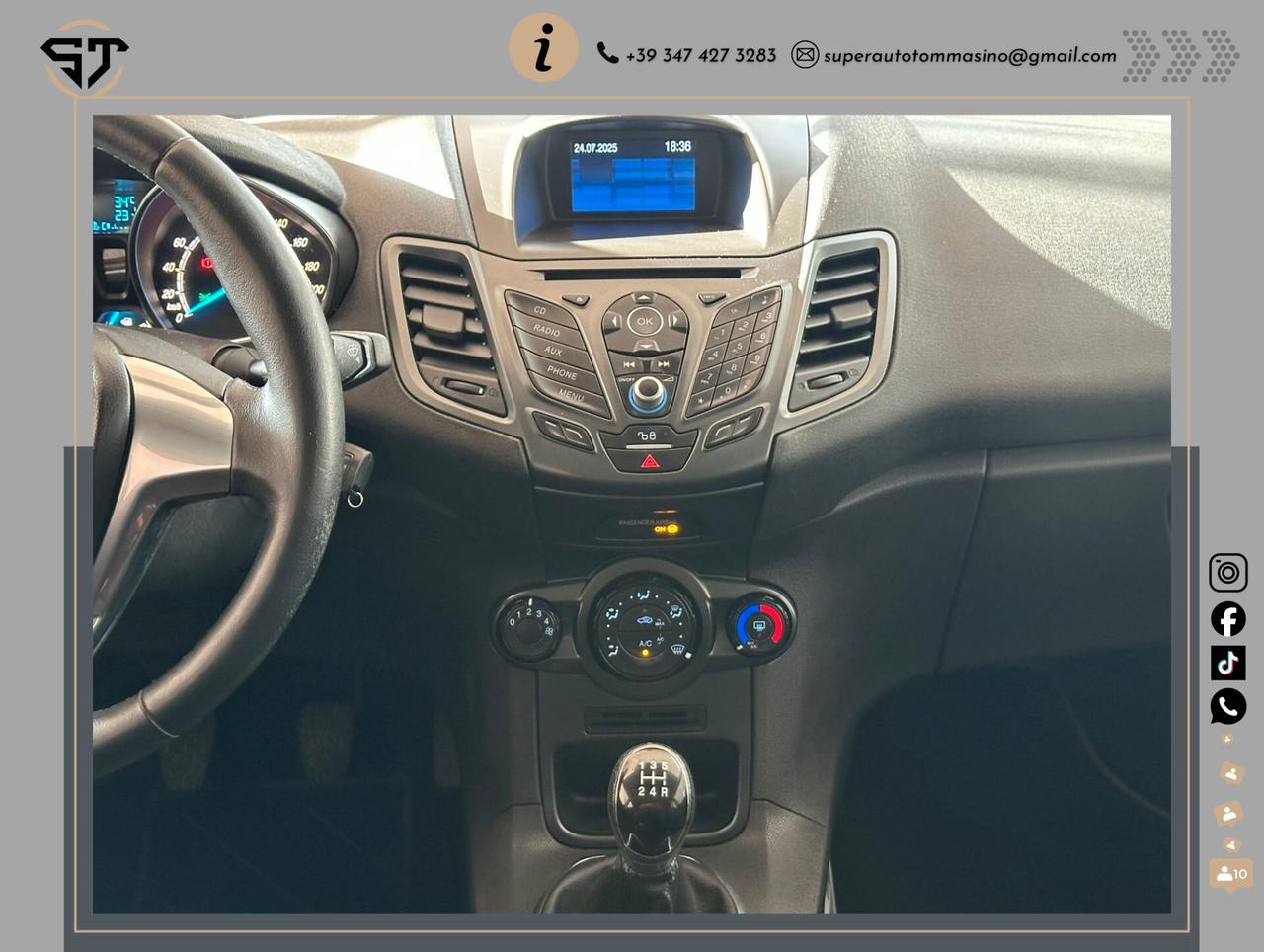 Ford Fiesta 1.5 TDCi 75CV 5 P OK neopatentati