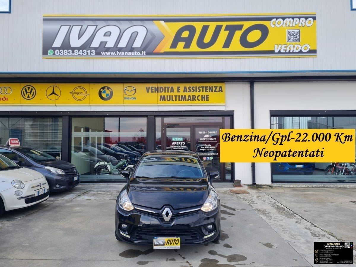 RENAULT Clio Benzina/Gpl-22.000 Km-Neopatentati