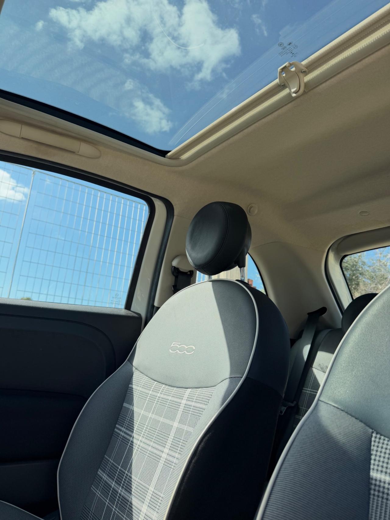 Fiat 500 1.2 69 cv Lounge-2016/PANO/AUX/USB
