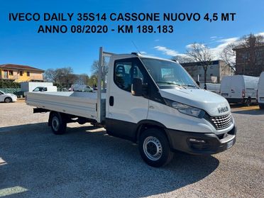 Iveco Daily 35S14 Cassone Alluminio NUOVO MT 4,50
