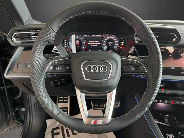 AUDI A3 SPB 35 TDI S tronic S line edition look nero plus