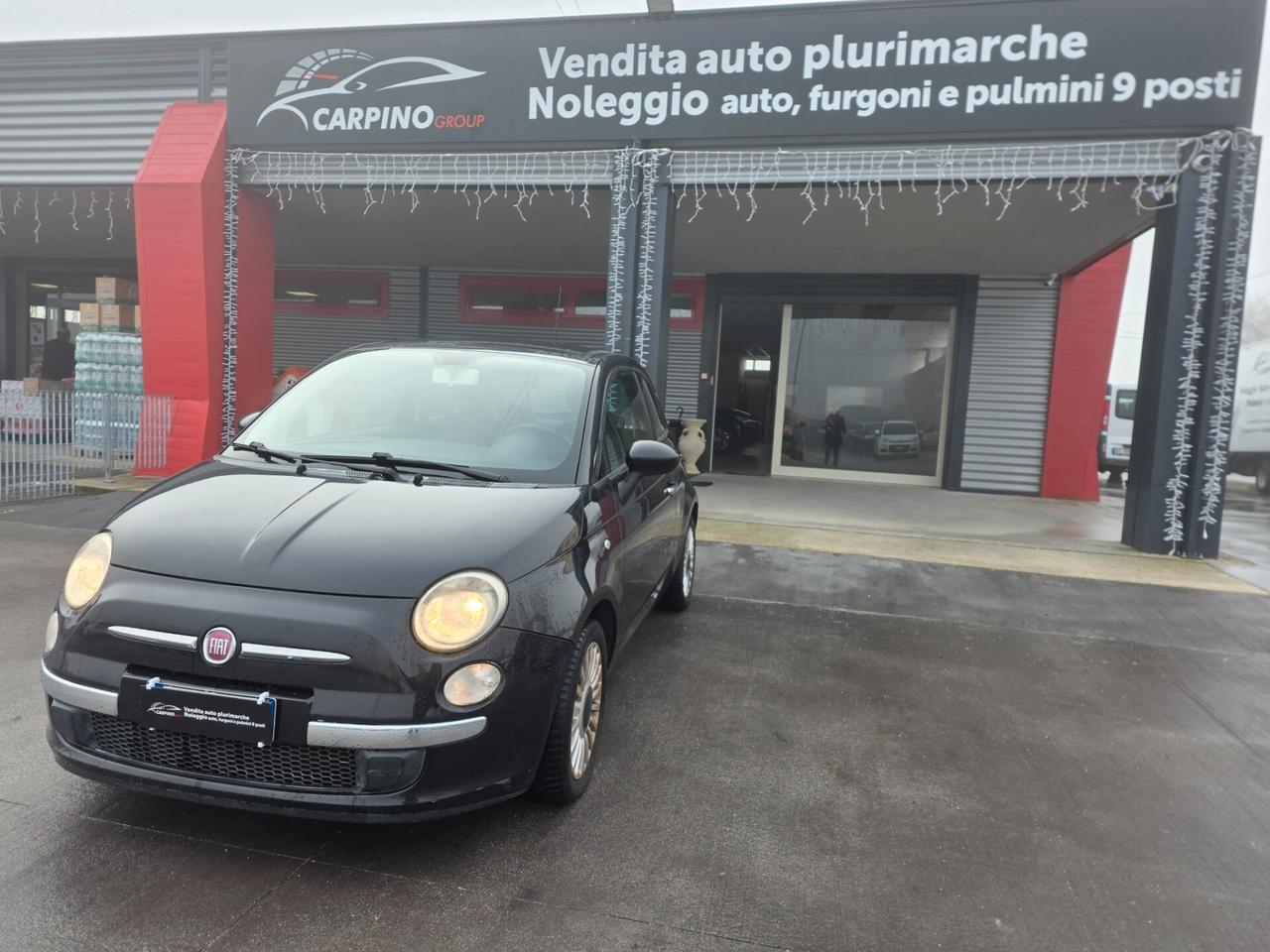 Fiat 500 1.2 Lounge Mat black