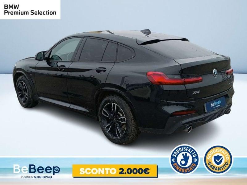 BMW X4 XDRIVE20D MSPORT AUTO MY19