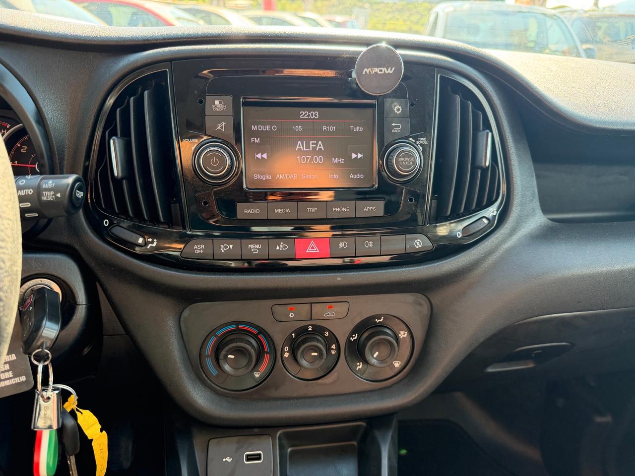 FIAT DOBLO' 2020 1.6 DIESEL 120 CV *TETTO CON RIALZO