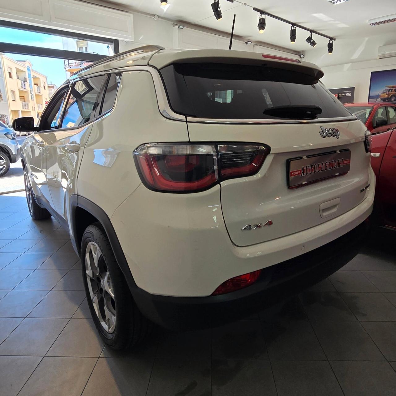 50.000 km REALI - 4WD - Jeep Compass 2.0mjet 140cv aut. Limited