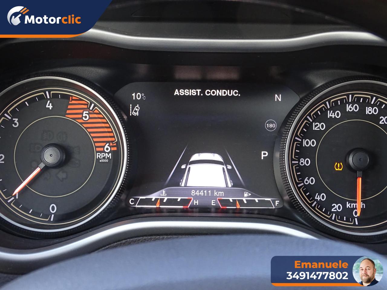 Jeep Cherokee 2.2 mjt II Overland 4wd active drive I 200cv auto