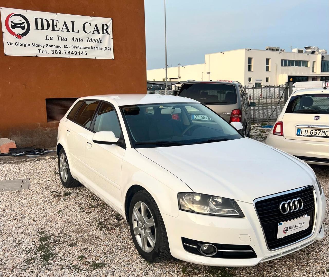 Audi A3 SPB 1.6 TDI 105 CV CR Ambition