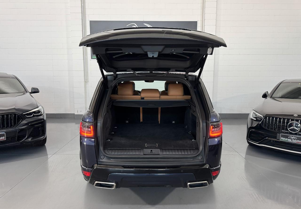 Land Rover Range Rover Sport HSE P400e Dynamic PHEV 2.0cc 404cv Tagliandi ufficiali Tetto apribile Gancio Traino