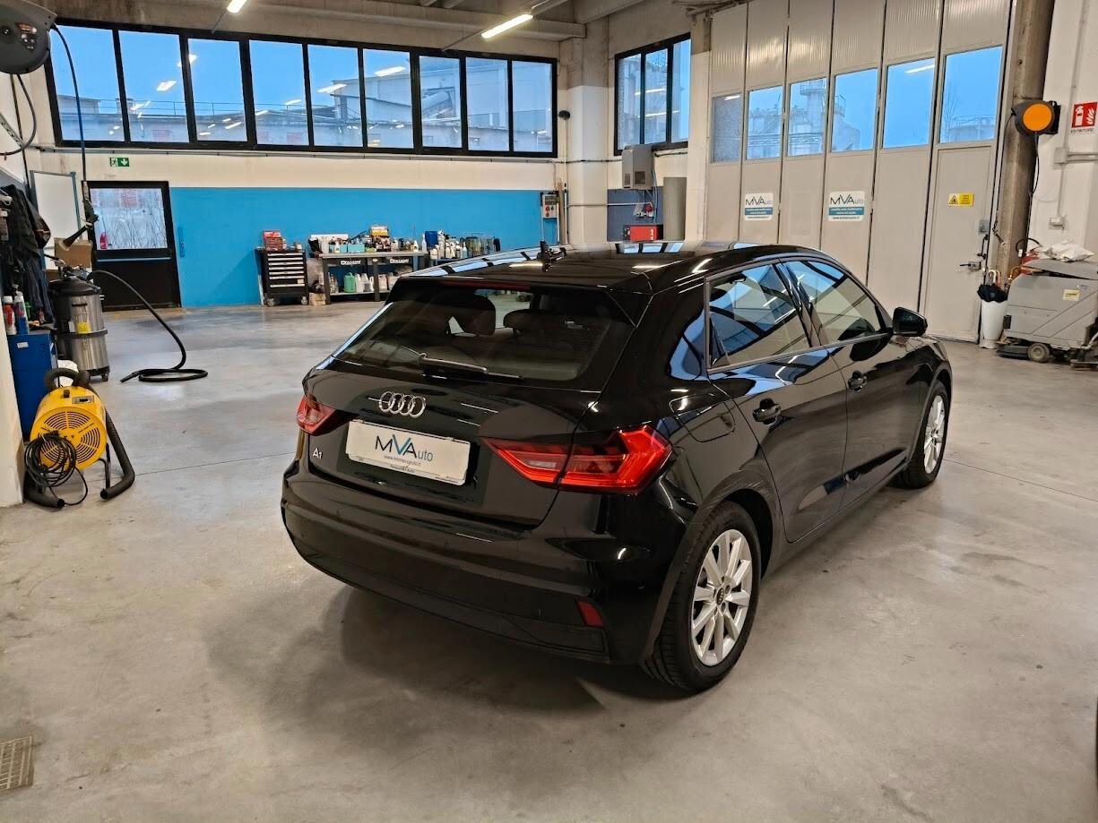 Audi A1 SPB 30 TFSI Identity Black UNICO PROPRIETARIO