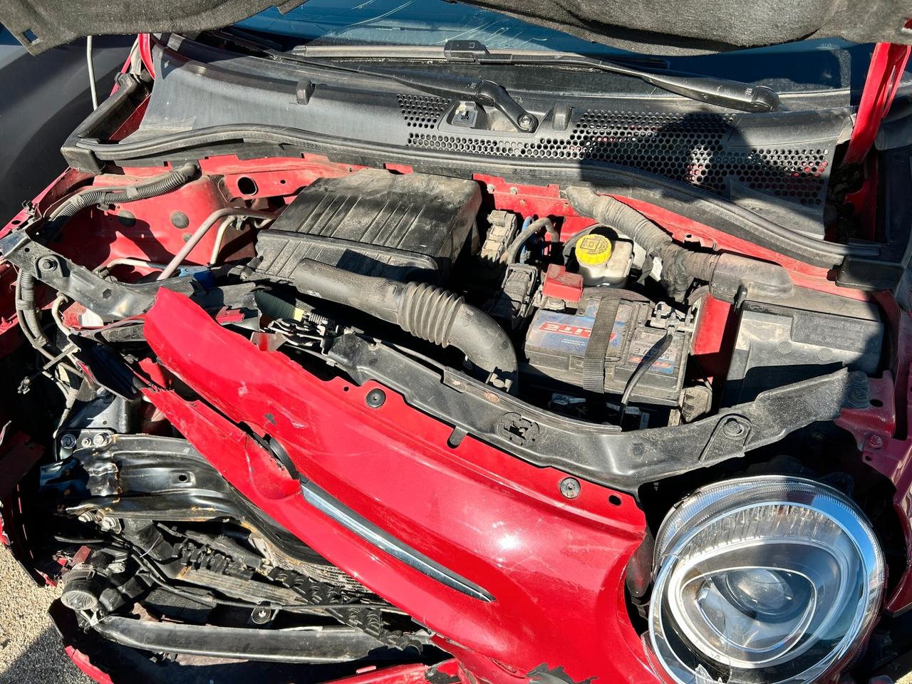 Fiat 500 1.2 Benzina - 2017 Incidentata