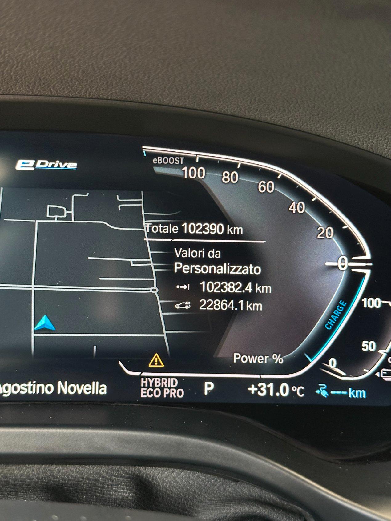 BMW X3 xdrive30e Plug-In Msport - 19"-Tetto-Live cockpit PRO-IVA