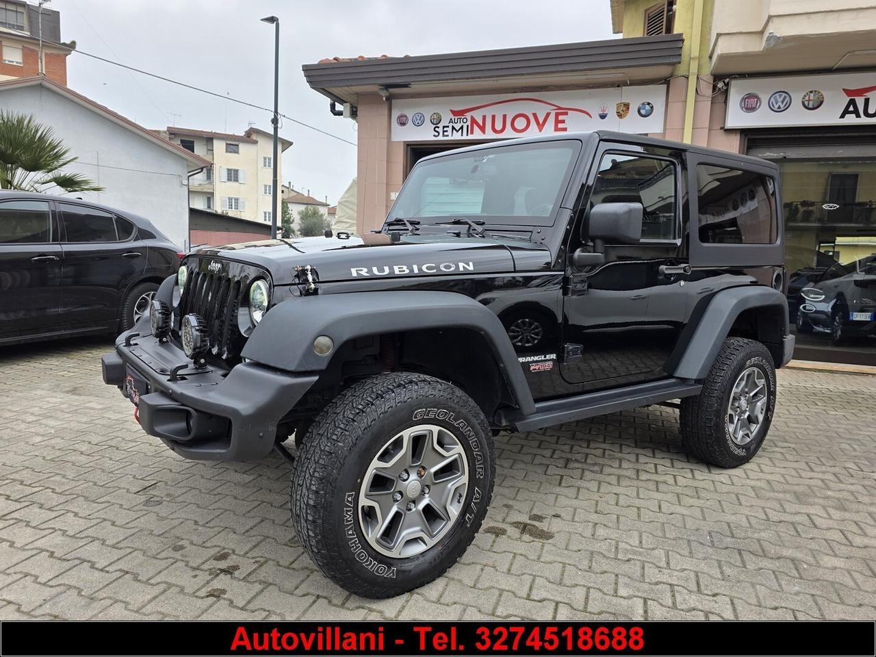 Jeep Wrangler 2.8 CRD 200cv Sahara - GANCIO TRAINO