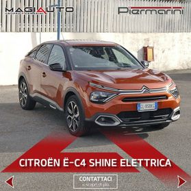 Citroën e-C4 motore elettrico 136 CV Shine