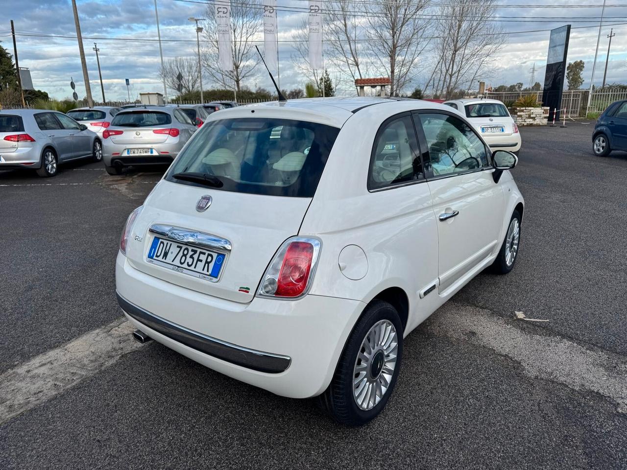 Fiat 500 1.2 BENZ LOUNGE NEOPATENTATI 2009