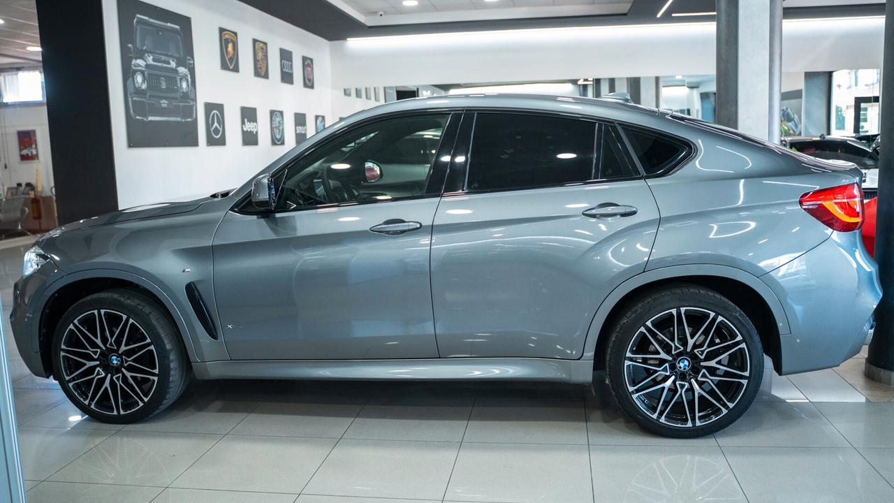 Bmw X6 XDRIVE 30D MSPORT PRO 258CV AUTO 21" PACK LUCI HARMAN KARDON CARBON XENO NAVI PELLE FULL OPTI