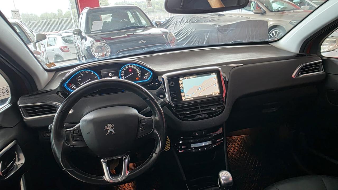 Peugeot 2008 BlueHDi 120 S&S Allure Red matt