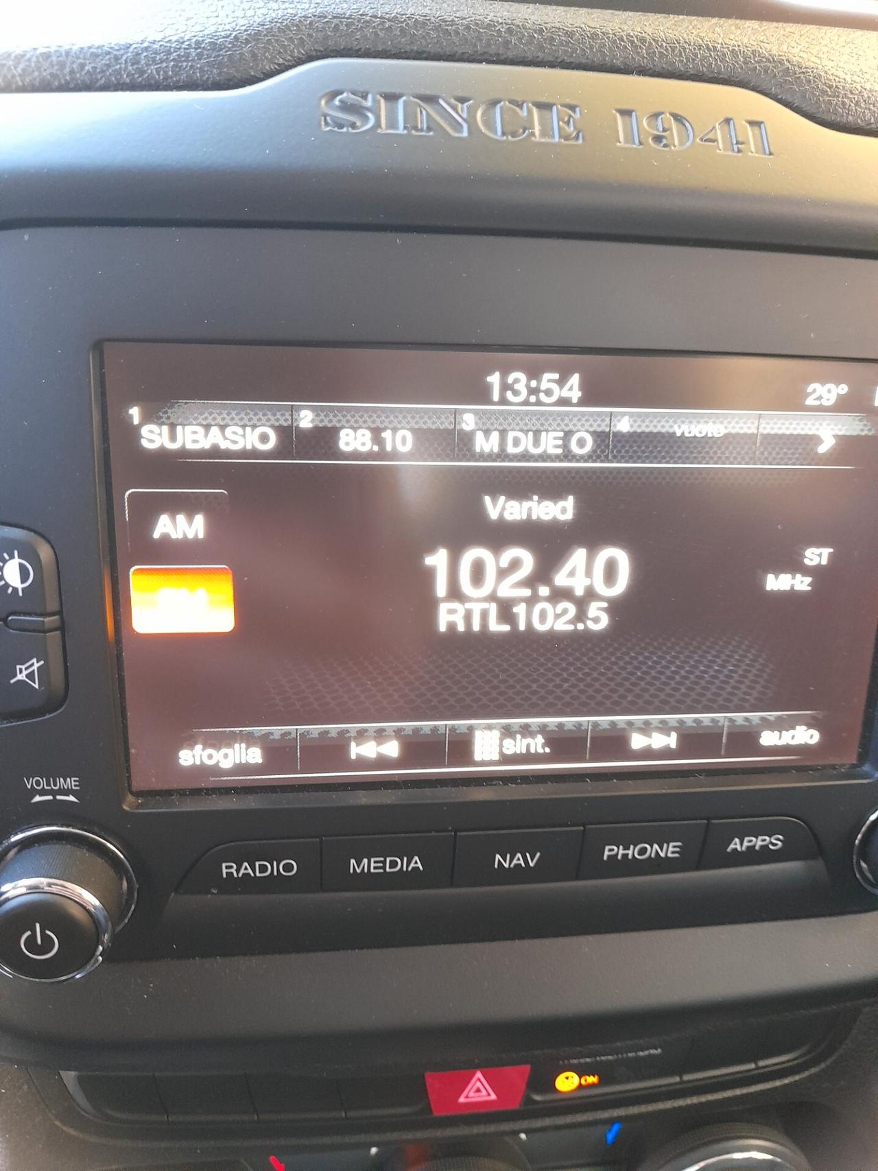 Jeep Renegade 1.6 Mjt 120 CV Longitude